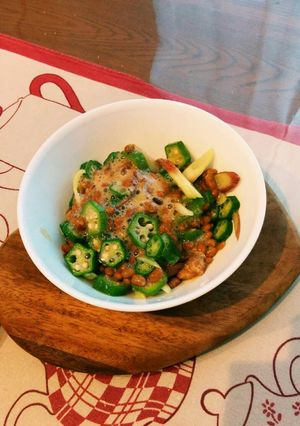 納豆オクラ-レシピのメイン写真