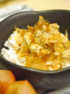 カッテージチーズのおかか醤油あえ★簡単-レシピのメイン写真