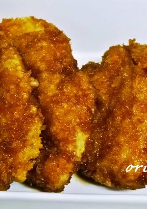 お弁当にお勧めな甘いソースチキンカツ-レシピのメイン写真