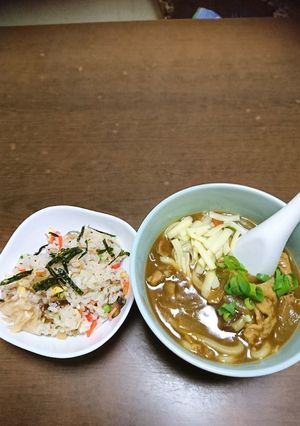 カレーうどんチーズとろぉ～り-レシピのメイン写真