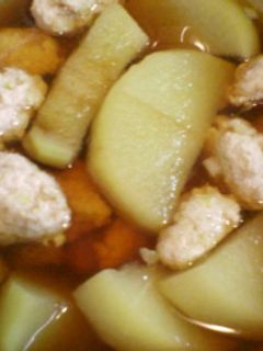 あったまる~♪ 大根と鶏団子の煮物-レシピのメイン写真