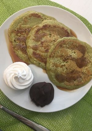 明日葉のパンケーキ-レシピのメイン写真