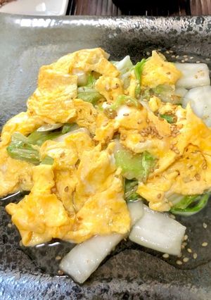 白菜とトロトロ卵のあんかけ-レシピのメイン写真