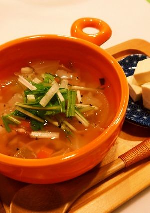 疲れた日に☆やさしい野菜スープ-レシピのメイン写真
