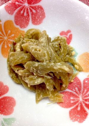 ご飯にあうふきの味噌炒め煮-レシピのメイン写真
