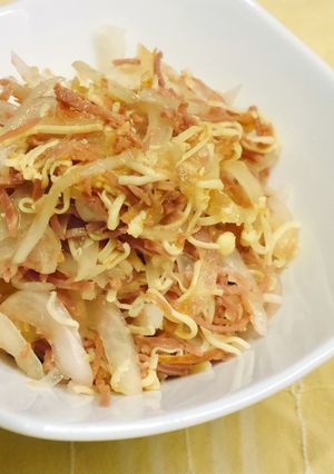 新玉ねぎとチーズのポン酢サラダ-レシピのメイン写真