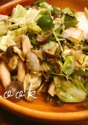 10分で簡単！◎野菜のバタポン炒め◎-レシピのメイン写真