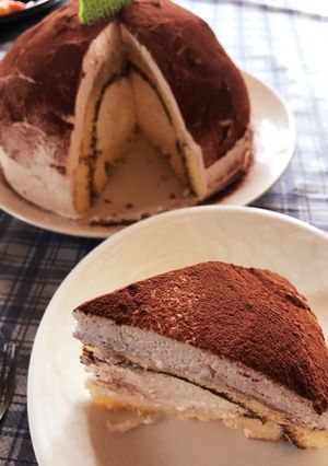 ドームケーキinティラミス-レシピのメイン写真