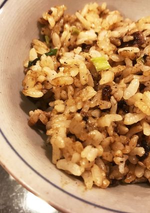 生姜焼残り汁で山椒チャーハン-レシピのメイン写真