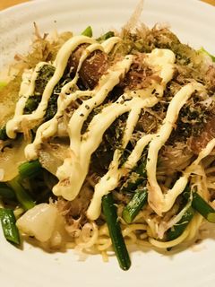 ソーセージソース焼きそば☆ニンニクの芽入-レシピのメイン写真