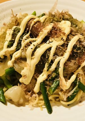 ソーセージソース焼きそば☆ニンニクの芽入-レシピのメイン写真