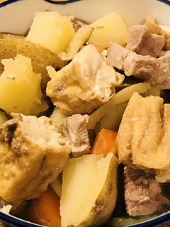 豚じゃが&厚揚げのあまから煮-レシピのメイン写真