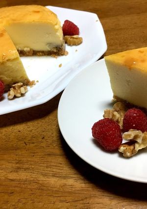 ベイクドチーズケーキ＿．-レシピのメイン写真