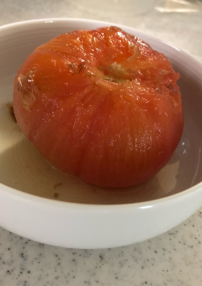 手順3つ、トマトまるごと、超簡単おかず-レシピのメイン写真