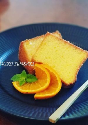 綺麗になれちゃう『米粉シフォンケーキ』-レシピのメイン写真