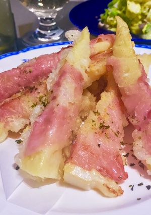 たけのこの生ハム巻きチーズフリッター-レシピのメイン写真