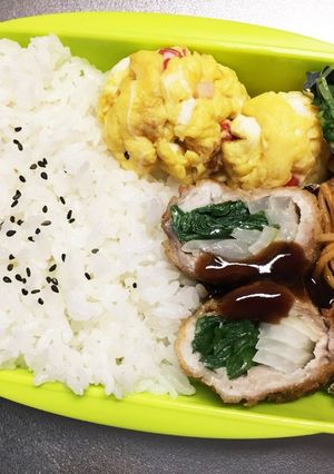 旦那弁当86♥ナポリタン弁当！-レシピのメイン写真