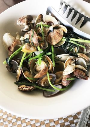あさりと青菜炒め 和 洋 中-レシピのメイン写真