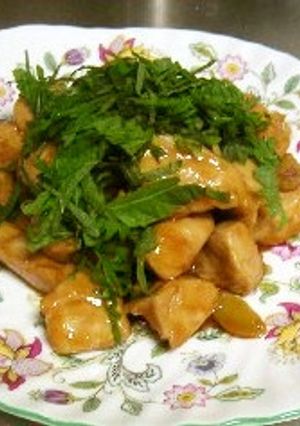 お弁当のおかずに!鶏ムネ肉味噌煮-レシピのメイン写真