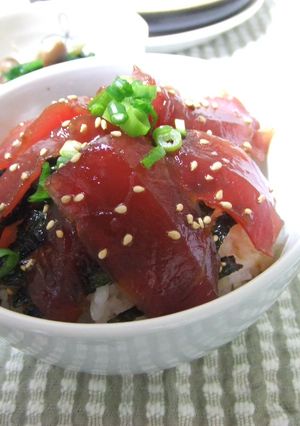 マグロの漬け丼-レシピのメイン写真