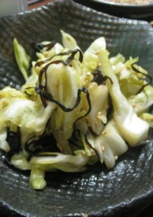 春キャベツと昆布のあっさり和え-レシピのメイン写真