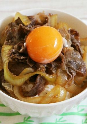レンジで簡単！子ども喜ぶ♪牛丼-レシピのメイン写真