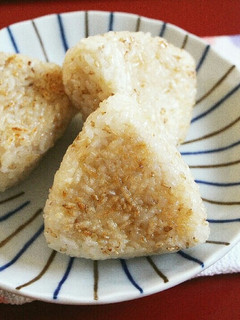 簡単!崩れにくい!コツ有り!焼きおにぎり-レシピのメイン写真