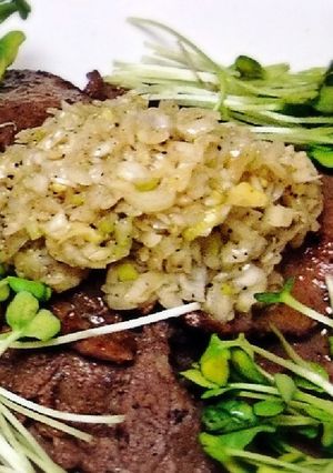 焼き肉！簡単ネギ塩ダレ-レシピのメイン写真