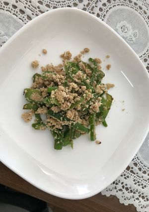 お弁当に ピーマンとたらこの炒め物-レシピのメイン写真