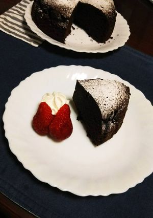 濃厚ほろ苦♡ガトーショコラ-レシピのメイン写真