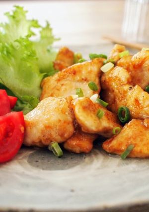 簡単♪柔らか鶏ムネ肉のポン酢焼き-レシピのメイン写真