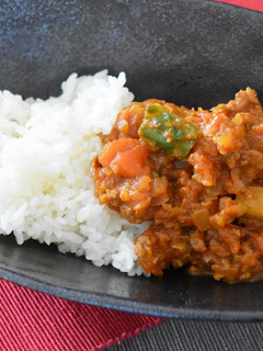 苦酸甘辛で激旨★無水ゴーヤキーマカレー-レシピのメイン写真
