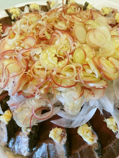 男の料理・鰹のたたき-レシピのメイン写真