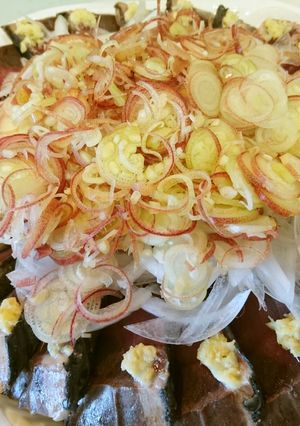 男の料理・鰹のたたき-レシピのメイン写真