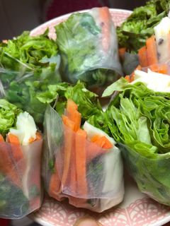 【野菜のみ】野菜だけの生春巻き-レシピのメイン写真
