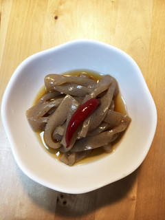 超簡単!我が家の美味しいこんにゃく含め煮-レシピのメイン写真