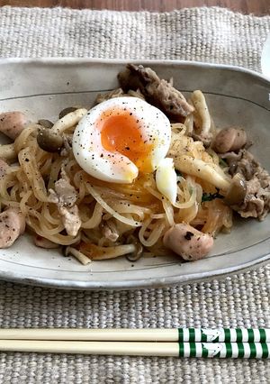 ピリ辛焼き冷麺-レシピのメイン写真