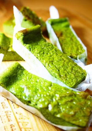 糖質オフのお菓子★大豆粉抹茶チーズケーキ-レシピのメイン写真