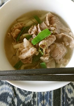 肉うどん-レシピのメイン写真