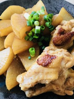 簡単・手羽元と大根の煮物-レシピのメイン写真