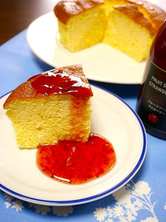 簡単!スフレチーズケーキ-レシピのメイン写真