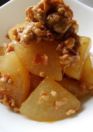 大根の梅そぼろ煮-レシピのメイン写真