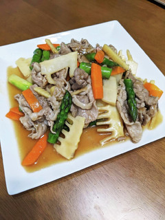 春野菜と豚肉のオイスター炒め-レシピのメイン写真