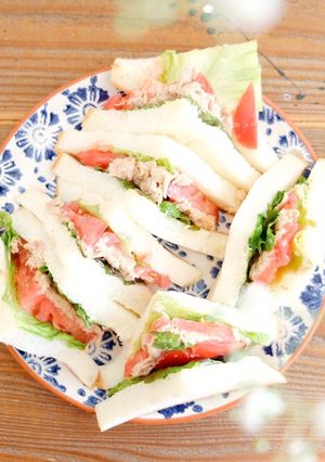 朝食に!ランチに!簡単★彩りサンドイッチ-レシピのメイン写真