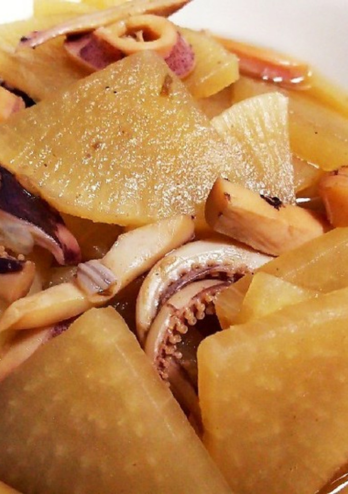 イカと大根の煮物-レシピのメイン写真