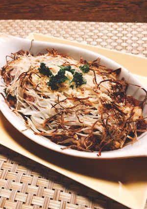 ひき肉ベジのまぜてオーブン焼き-レシピのメイン写真