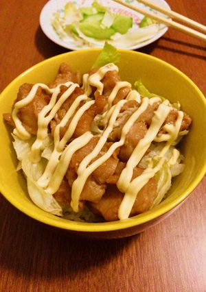 即席5分の唐揚げ丼！！-レシピのメイン写真