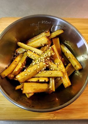 にんべんのつゆ★たたきごぼう風 時短簡単-レシピのメイン写真