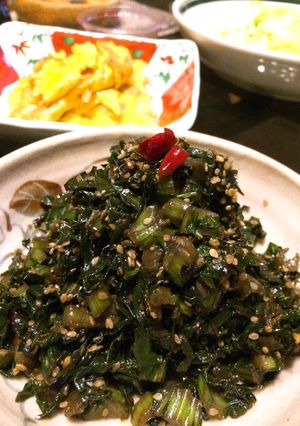 高菜のピリ辛油炒め-レシピのメイン写真