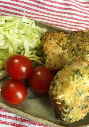 作り置き蒸し鶏でパパッと！チキンカツ-レシピのメイン写真